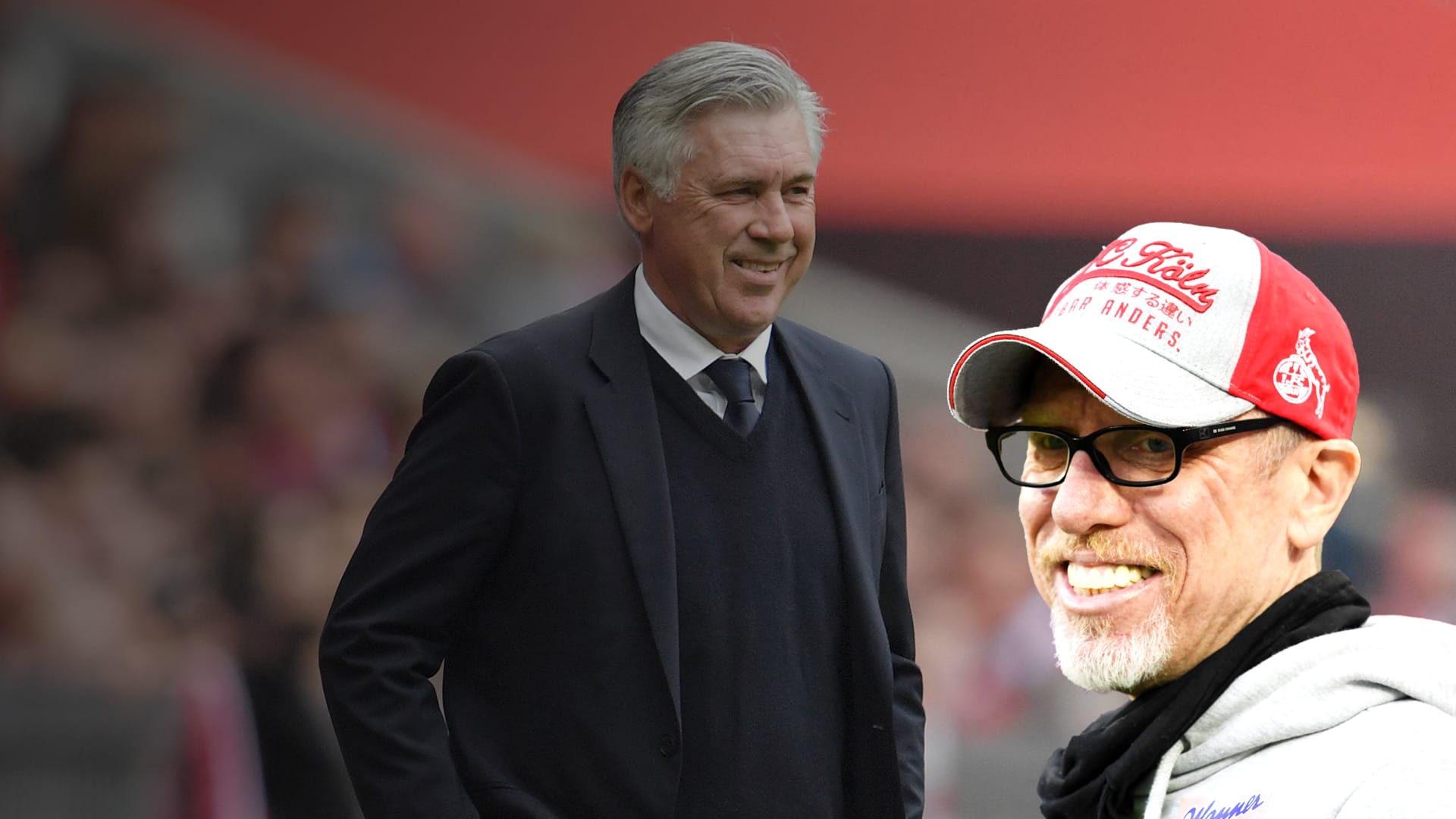 Peter Stöger lobt Carlo Ancelotti in den höchsten Tönen.