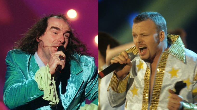 Guildo Horn trat 1998 beim ESC auf, Stefan Raab zwei Jahre später.