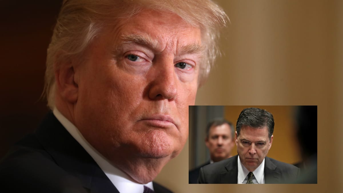 Nach der Kritik an der überraschenden Entlassung von James Comey geht US-Präsident Donald Trump in die Offensive. Nach der Kritik an der überraschenden Entlassung von James Comey geht US-Präsident Donald Trump in die Offensive.