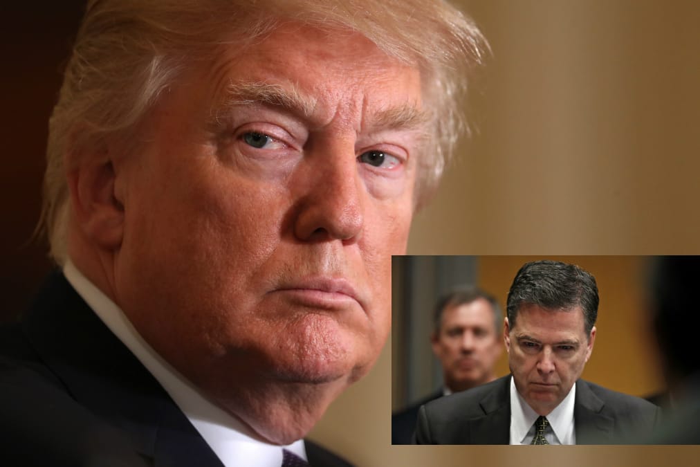 Nach der Kritik an der überraschenden Entlassung von James Comey geht US-Präsident Donald Trump in die Offensive.