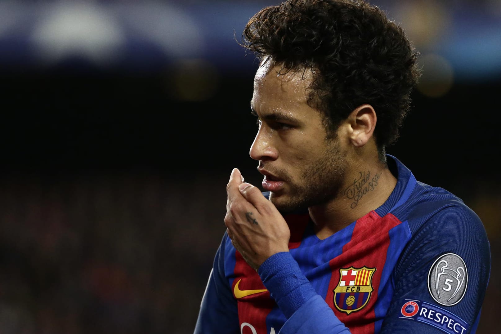 Barcelonas Neymar erzielte in dieser Saison in 28 Liga-Spielen zehn Treffer.