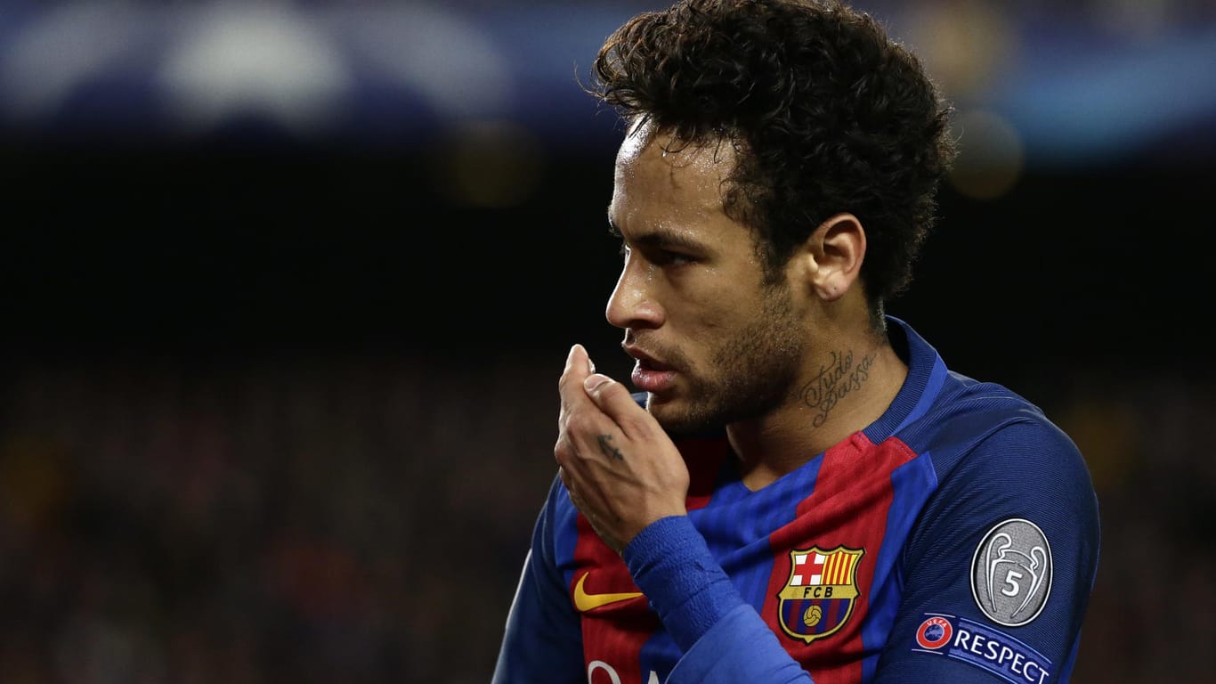 Barcelonas Neymar erzielte in dieser Saison in 28 Liga-Spielen zehn Treffer.
