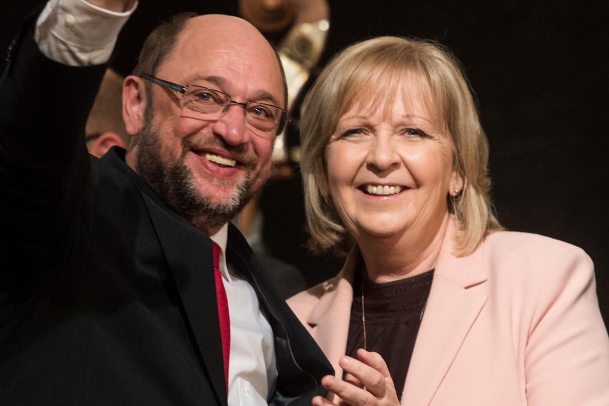 Schneidet Hannelore Kraft in NRW schlecht ab, wäre das auch für Martin Schulz ein Rückschlag.