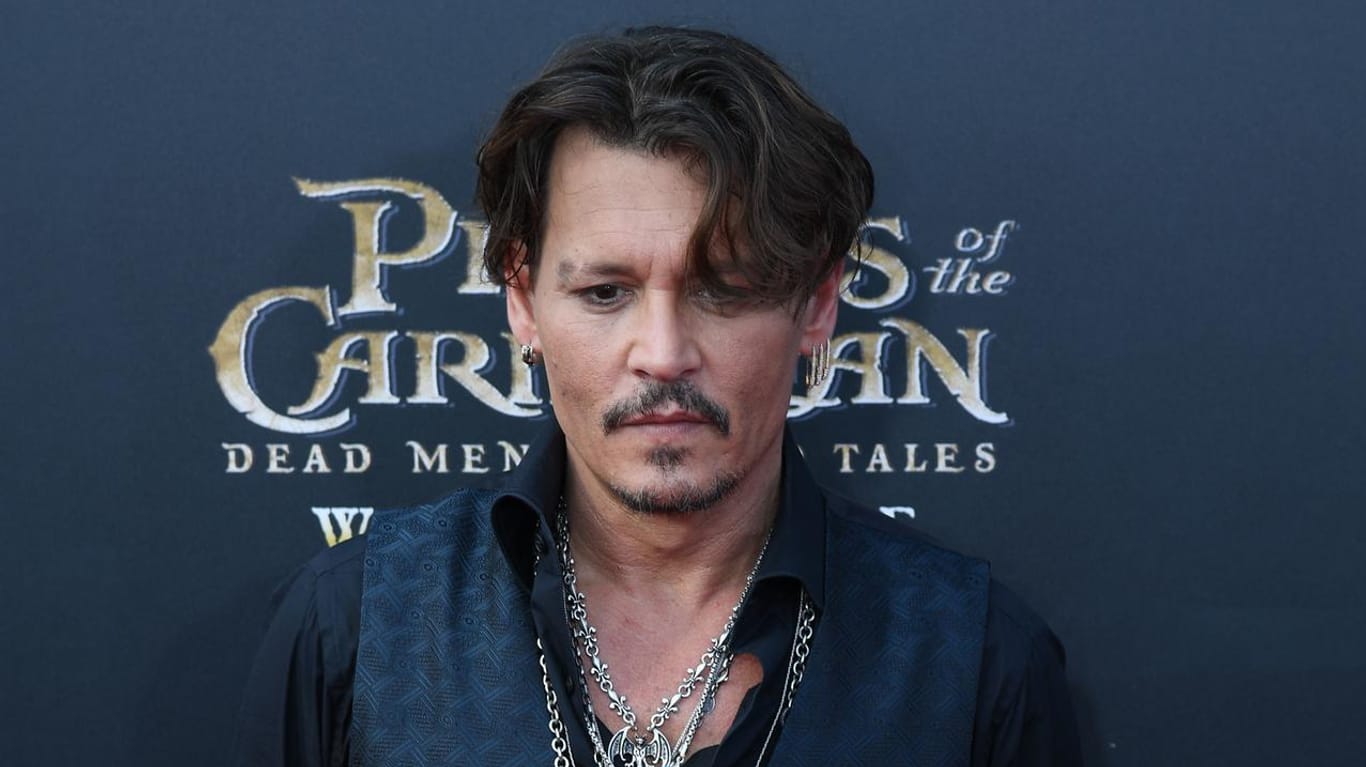 "Fluch der Karibik"-Star Johnny Depp bei der Filmpremiere in China.