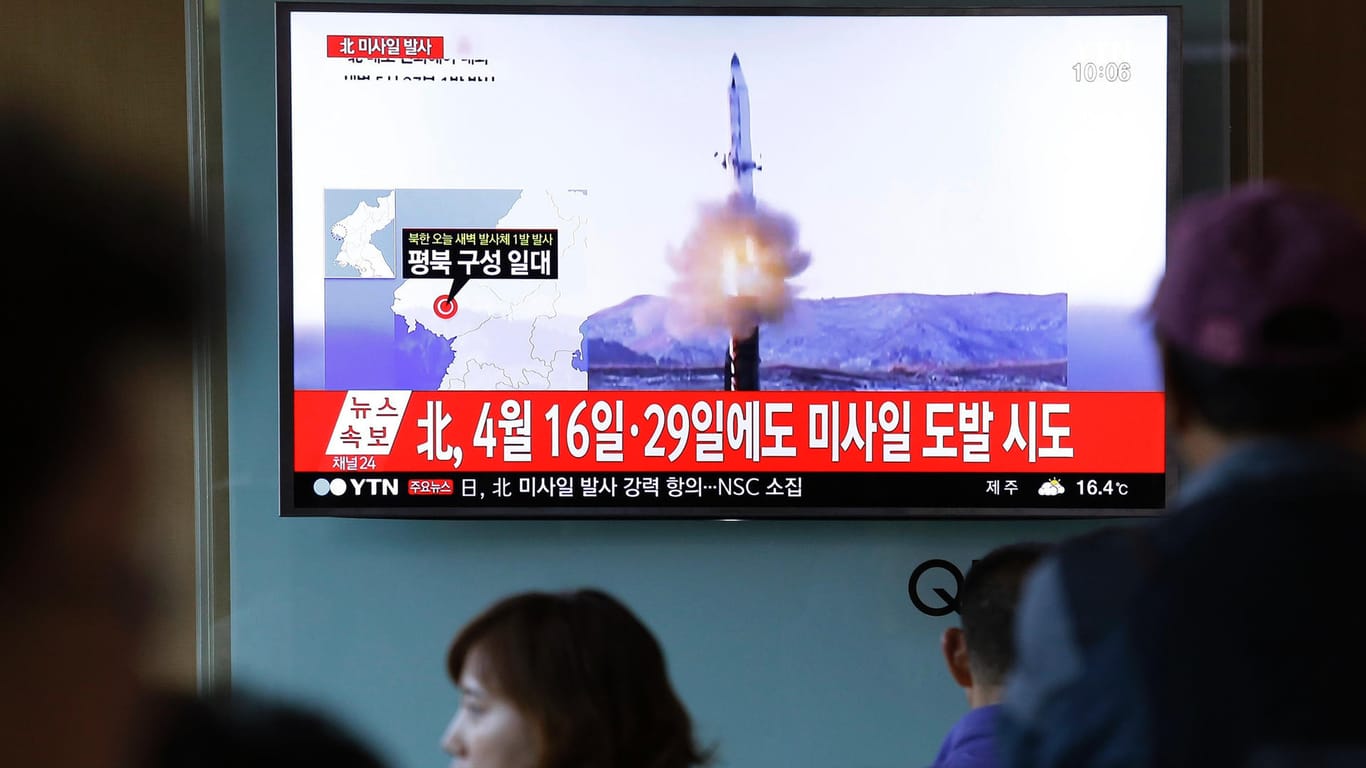 Nordkorea testet neuen Raketen-Typ