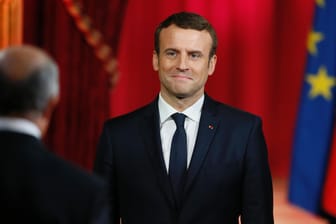 Amtseinführung des neuen französischen Präsidenten Emmanuel Macron