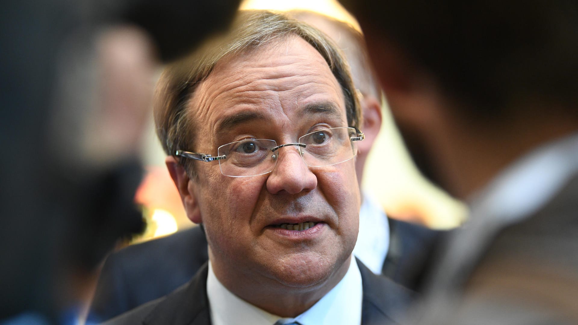 Armin Laschet (CDU) nach der Landtagswahl in Düsseldorf.