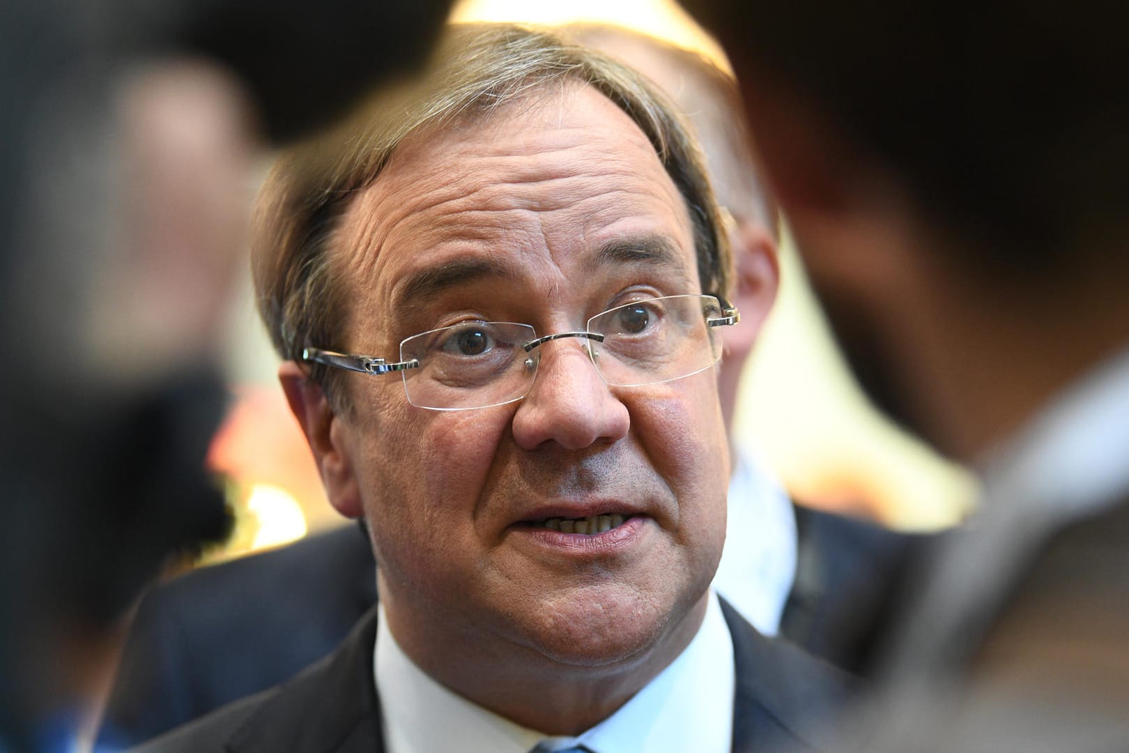 Armin Laschet (CDU) nach der Landtagswahl in Düsseldorf.