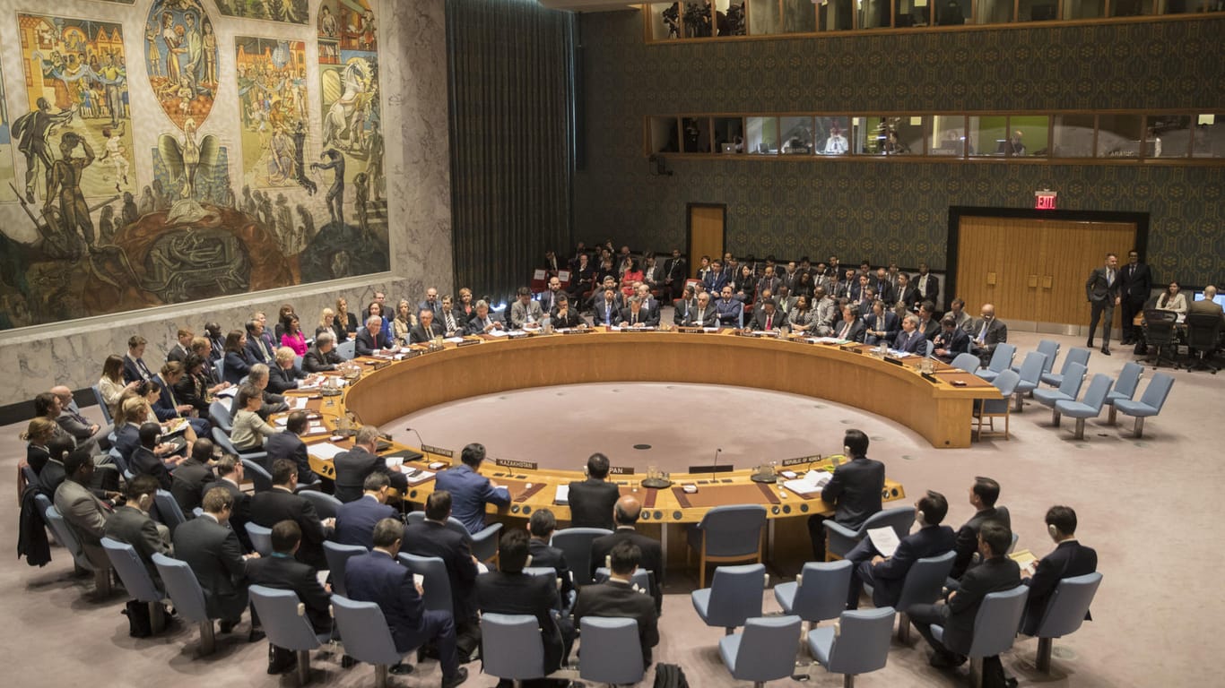 Der Sicherheitsrat der Vereinten Nationen.