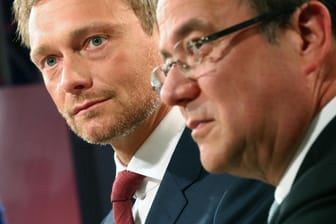 Armin Laschet könnte in NRW mit Christian Lindners FDP regieren.