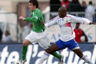 Robert Bayly (l.) im Trikot der irischen Junioren-Nationalmannschaft 2006.