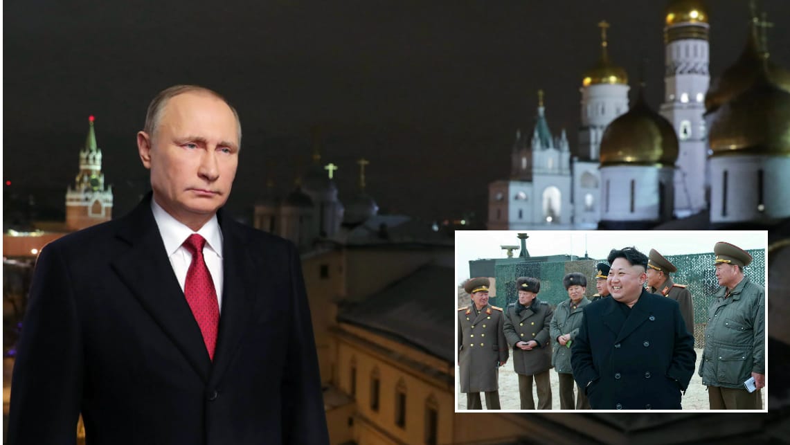 Russlands Präsident Wladimir Putin blickt mit Sorge auf den Konflikt zwischen Nordkorea und den USA. Russlands Präsident Wladimir Putin blickt mit Sorge auf den Konflikt zwischen Nordkorea und den USA.