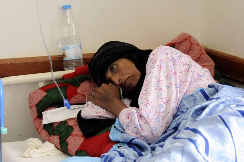 Im Jemen sind offenbar Tausende Menschen an Cholera erkrankt.