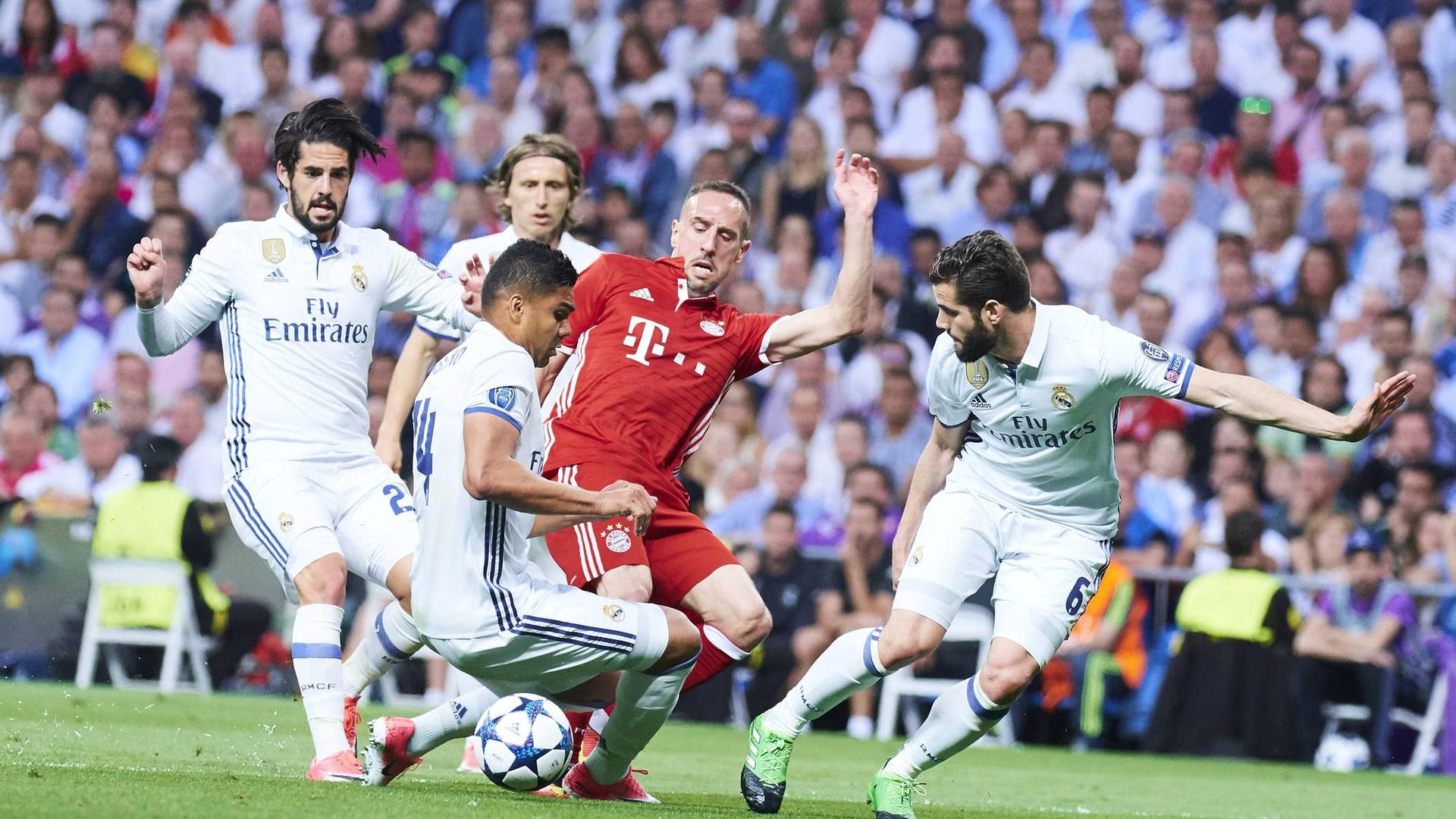 Bayern in der Champions League gegen Real Madrid. Bald wohl nur noch im Pay-TV.