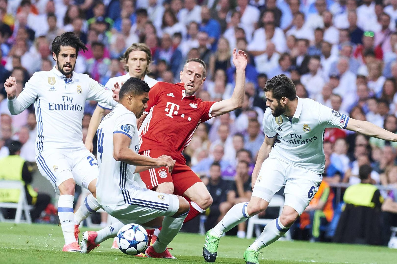 Bayern in der Champions League gegen Real Madrid. Bald wohl nur noch im Pay-TV.