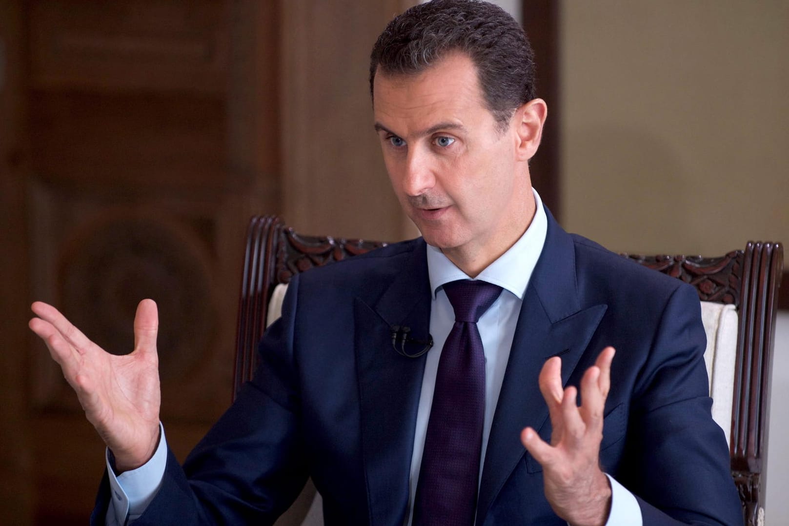 Offenbar im Fadenkreuz: Der syrische Machthaber Bashar al-Assad.