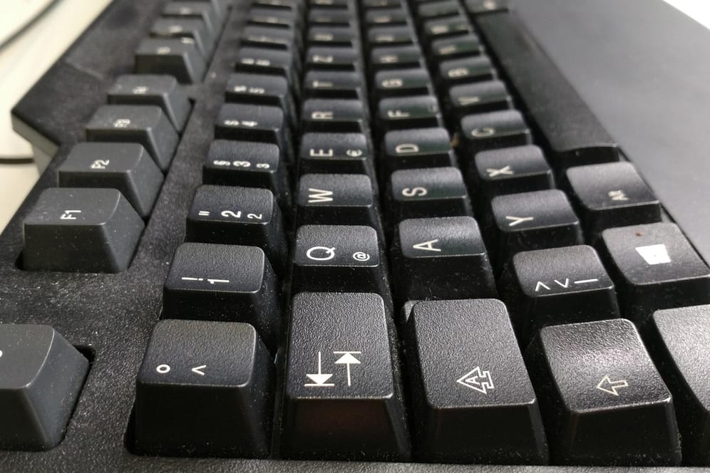 Eine Computertastatur