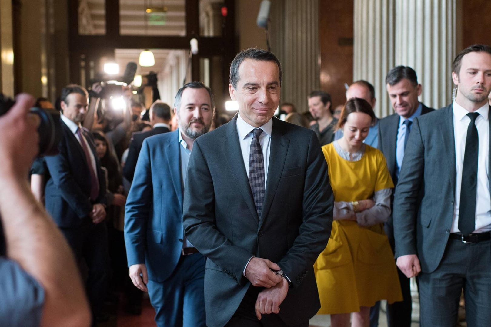 Wien 16 05 2017 Parlament Wien AUT Bundesregierung Sitzung des Ministerrats im Bild Bundeskanz