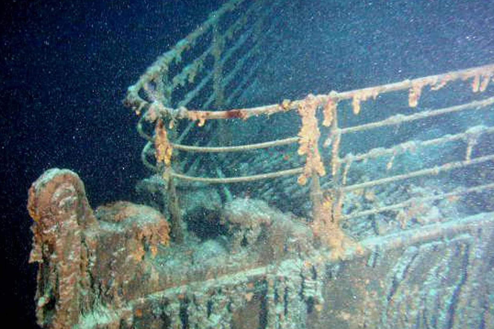 Bug der Titanic - Das Wrack wird in Rekordzeit zerfressen.