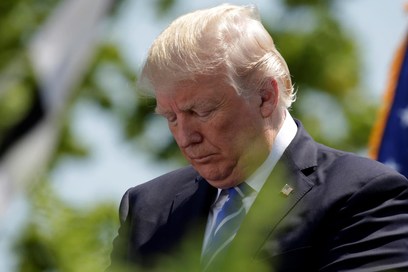 US-Präsident bei seinem Besuch der United States Coast Guard Academy.
