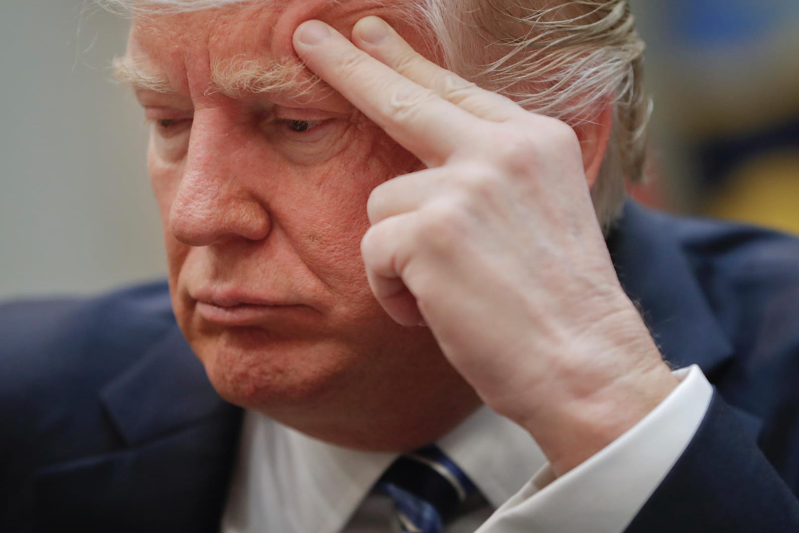 Die Skandale der letzten Tage zerren an Donald Trumps Präsidentschaft.