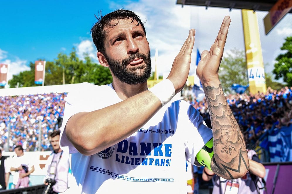 Abschiedstour: Aytaç Sulu beim letzten Heimspiel von Darmstadt am vergangenen Wochenende..