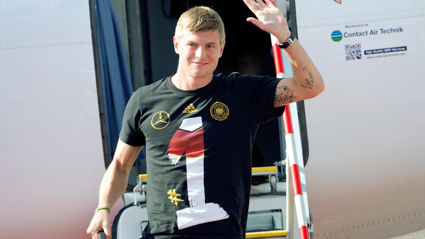 Toni Kroos gewann 2014 mit der DFB-Elf die WM in Brasilien.