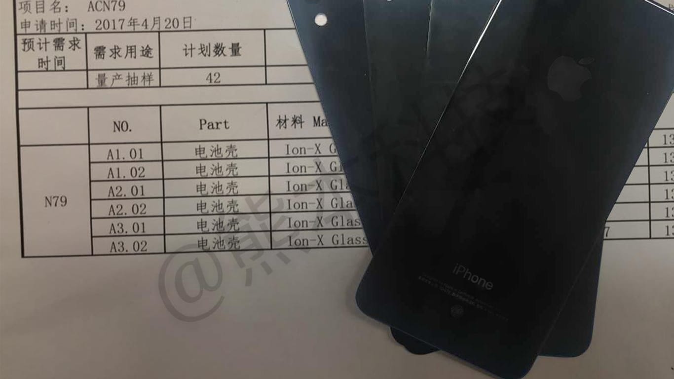 So könnte ein iPhone SE2 aussehen. Die chinesische Seite zeigt ein Modell "N79" mit angeblich Ion-X Glass wie bei der Apple Watch