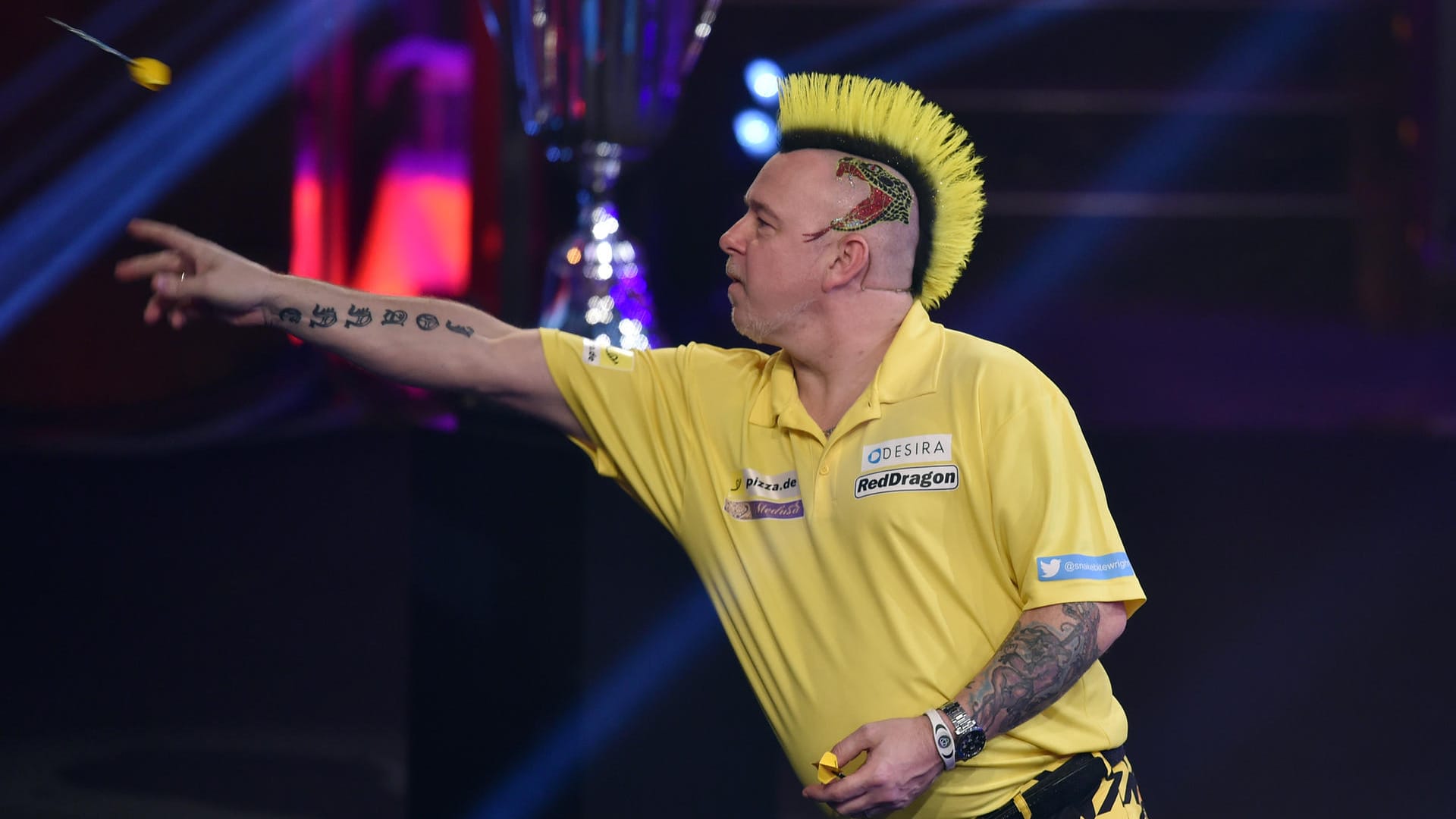 Der schottische Darts-Profi Peter Wright verlor denkbar knapp.
