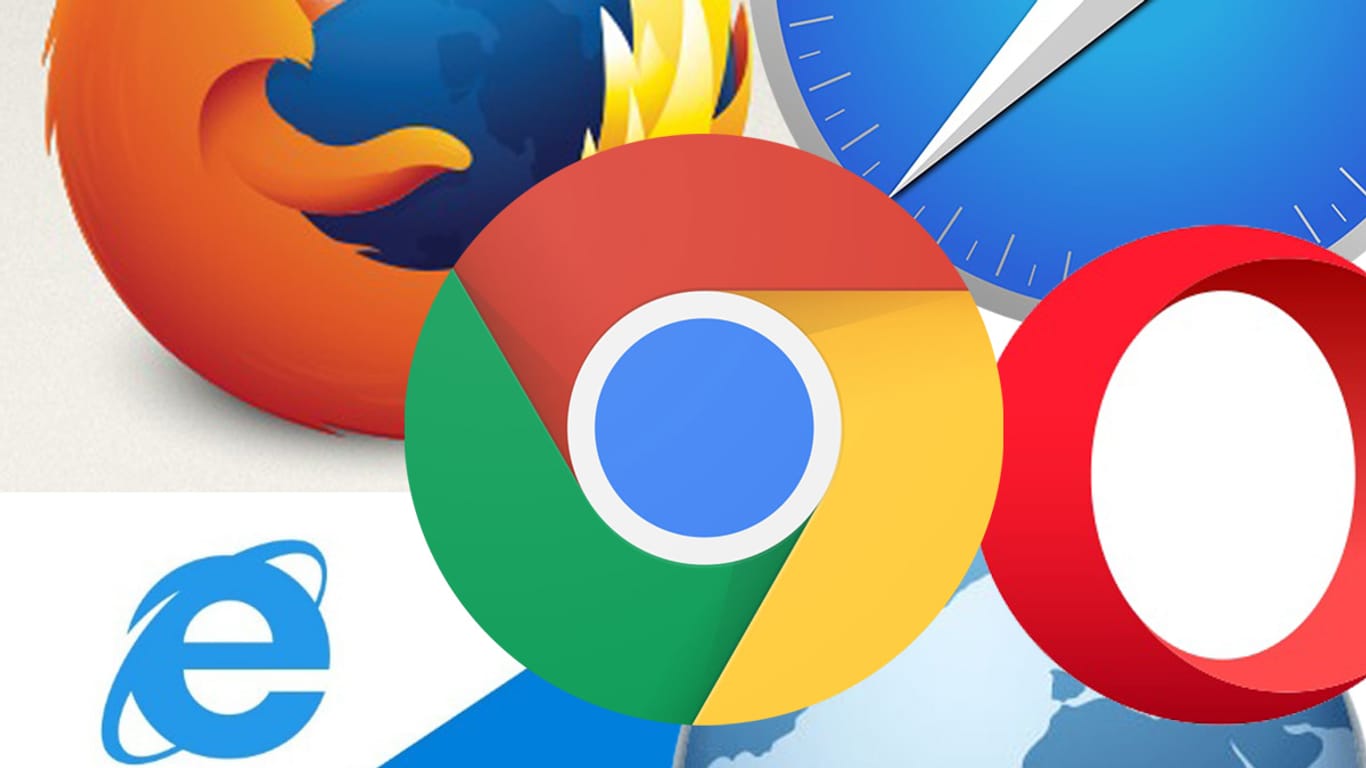Browser-Icons: Welches Programm benutzen Sie, um durchs Internet zu surfen?