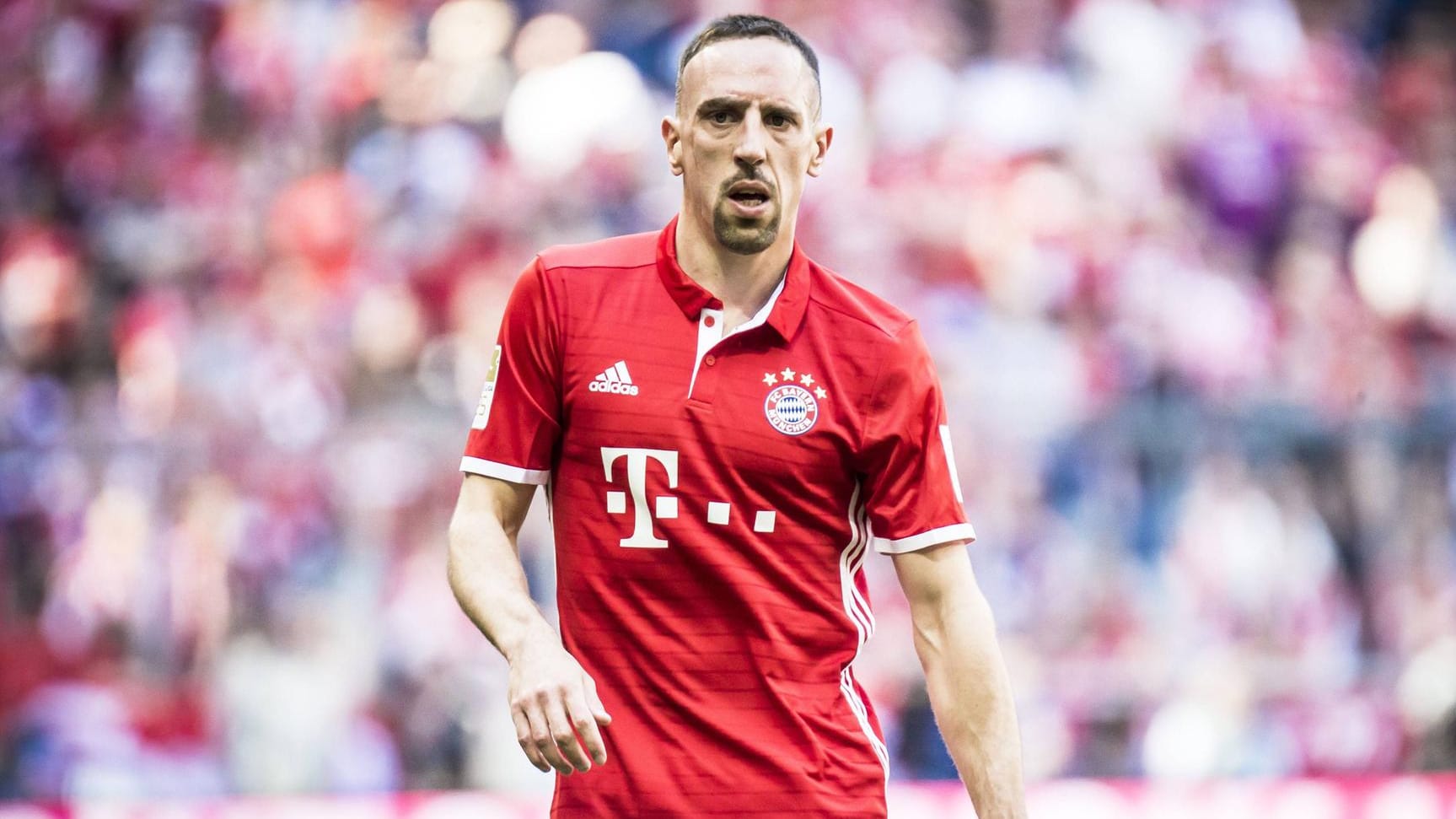 Franck Ribéry spielt seit 2007 für den FC Bayern. Er kam damals für 25 Millionen Euro – von Olympique Marseille.