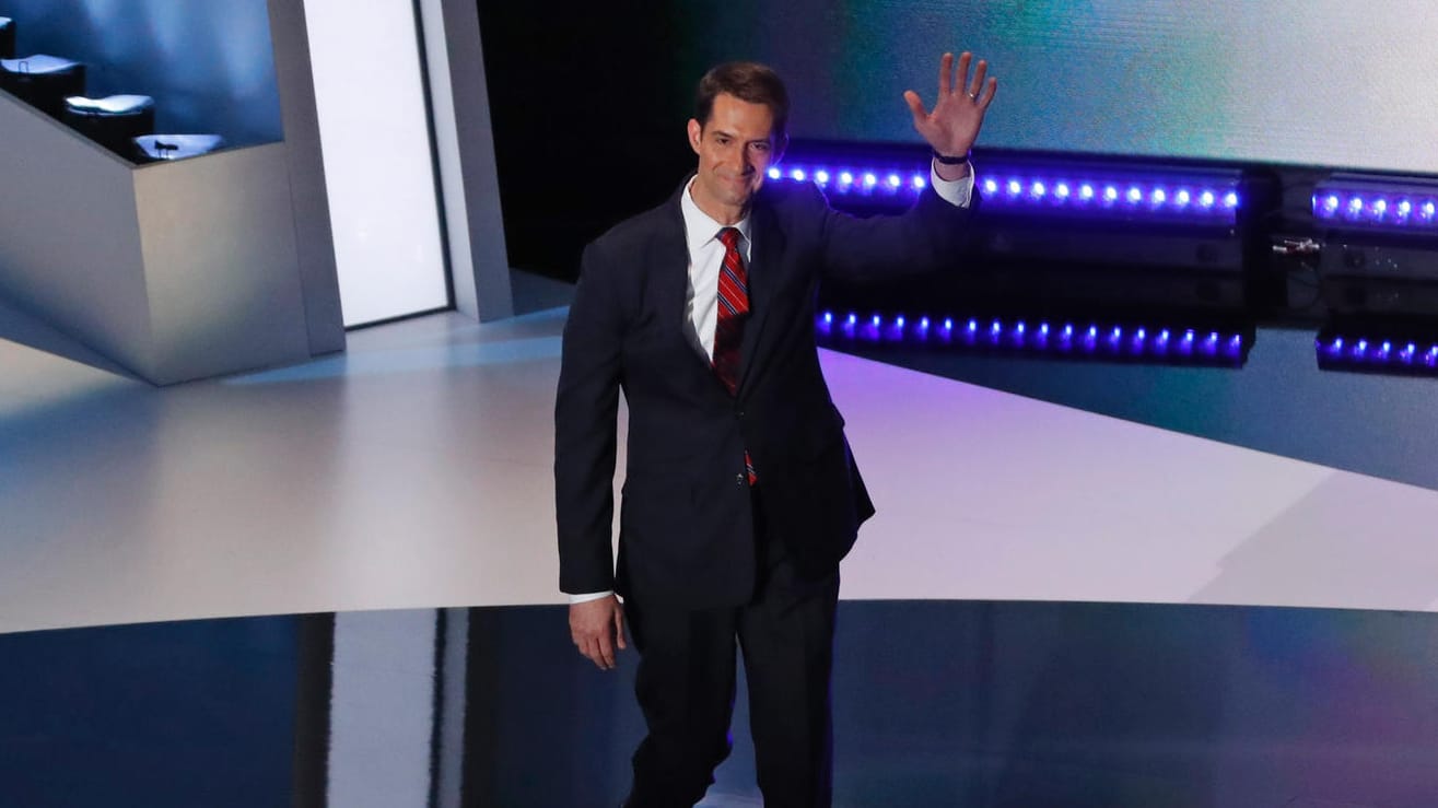 US-Senator Tom Cotton ist "bereit für diesen Neuanfang".