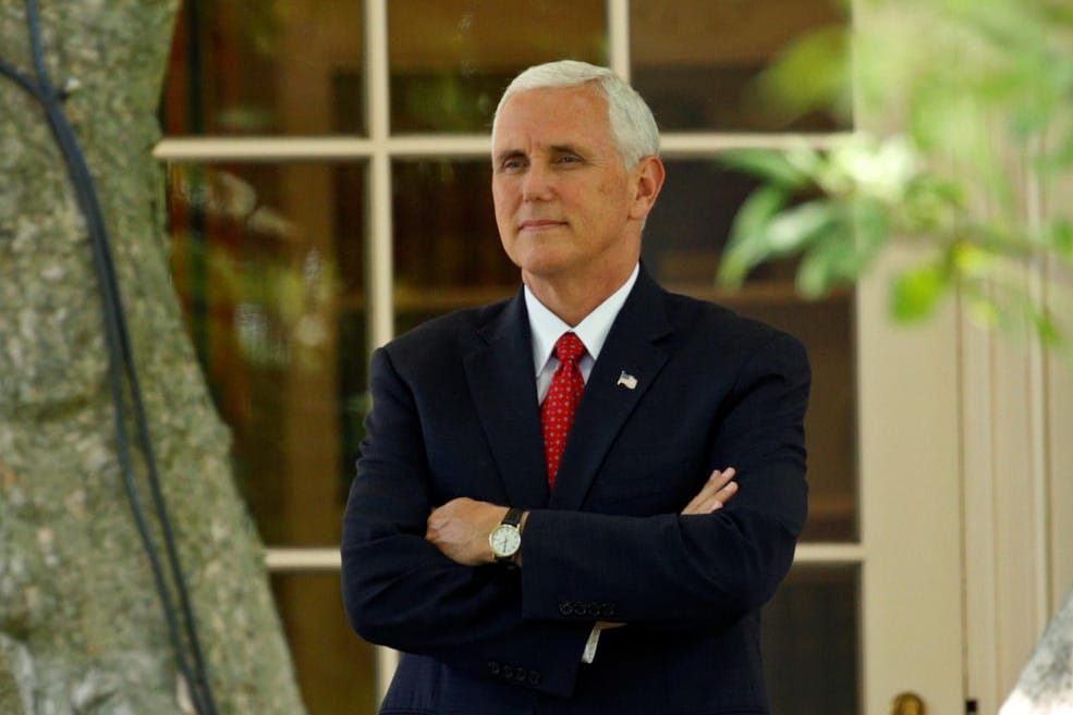 Mike Pence ist der Ruhepol im Chaos um Trump