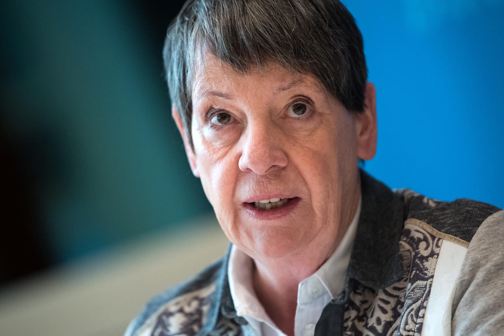 Bundesumweltministerin Barbara Hendricks (SPD) erhöht zum Auftakt des 8. Petersberger Klimadialog den Druck auf die US-Regierung.