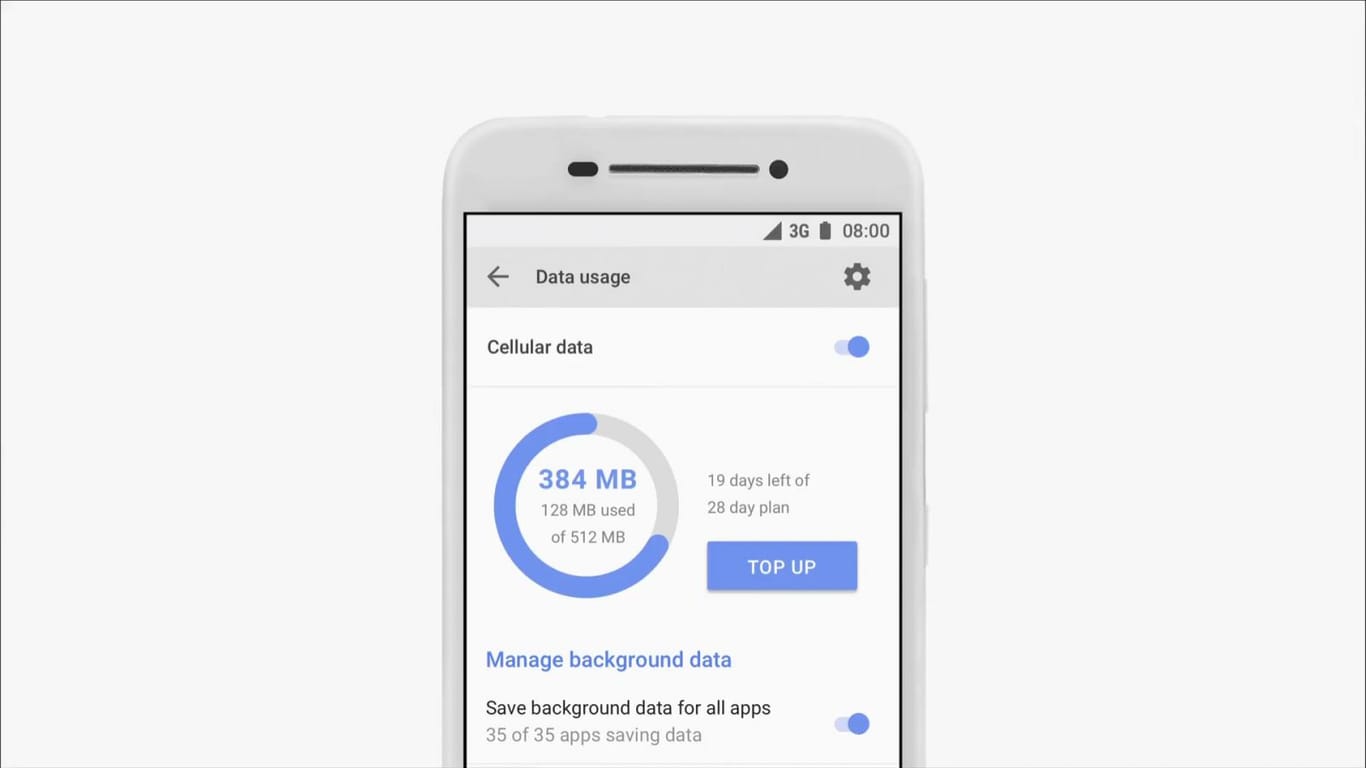 Google Android Go Screenshot