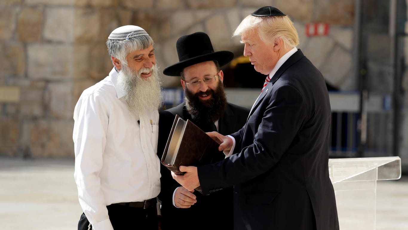 Trump sucht im "Minenfeld" Nahost nach Frieden