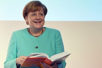 Bundeskanzlerin Angela Merkel (CDU) trifft sich kurz nacheinander mit Barack Obama und Donald Trump. (Archiv)