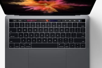 Aktuelles MacBook Pro mit Touchbar