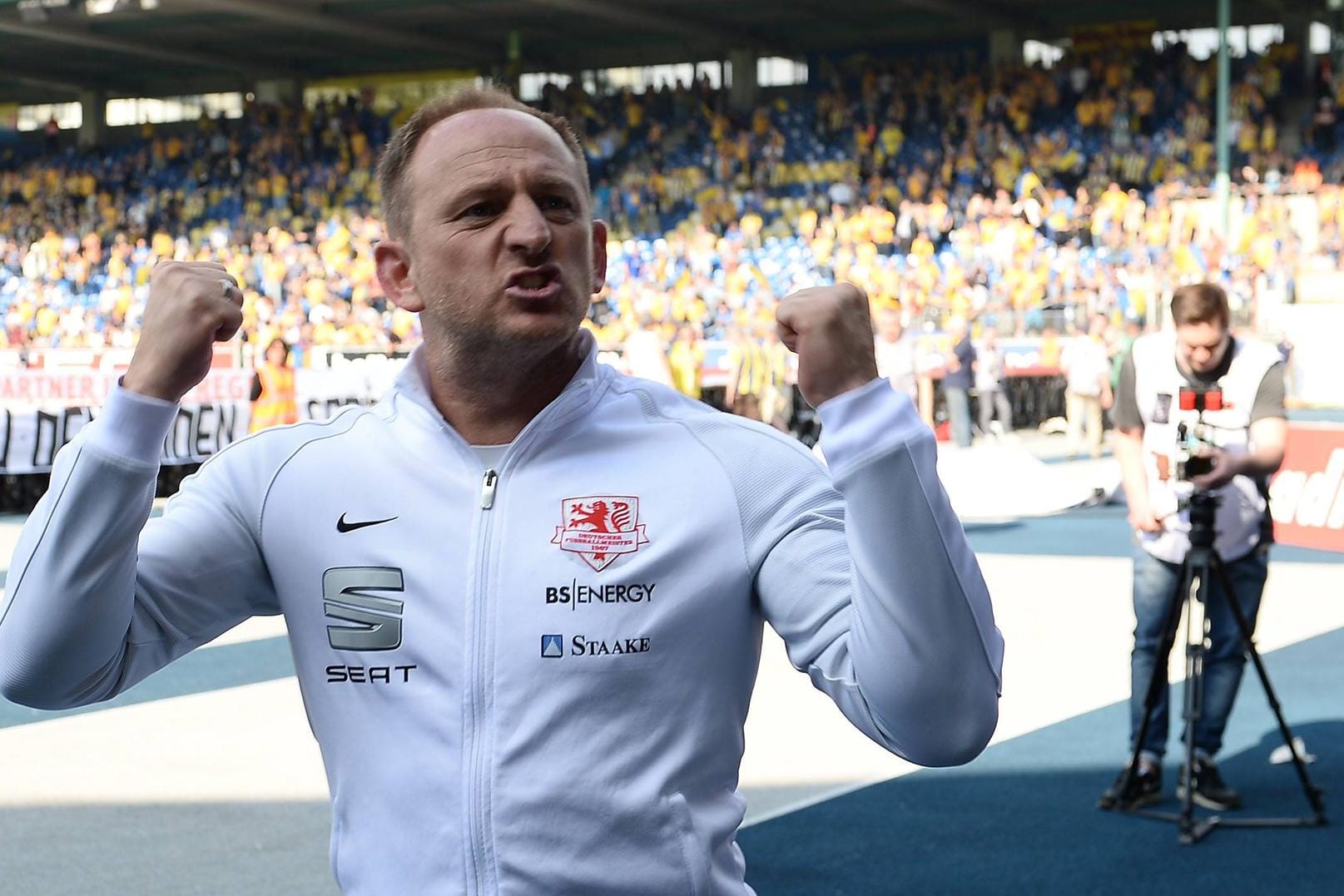 Torsten Lieberknecht ist seit 2008 Cheftrainer von Eintracht Braunschweig.
