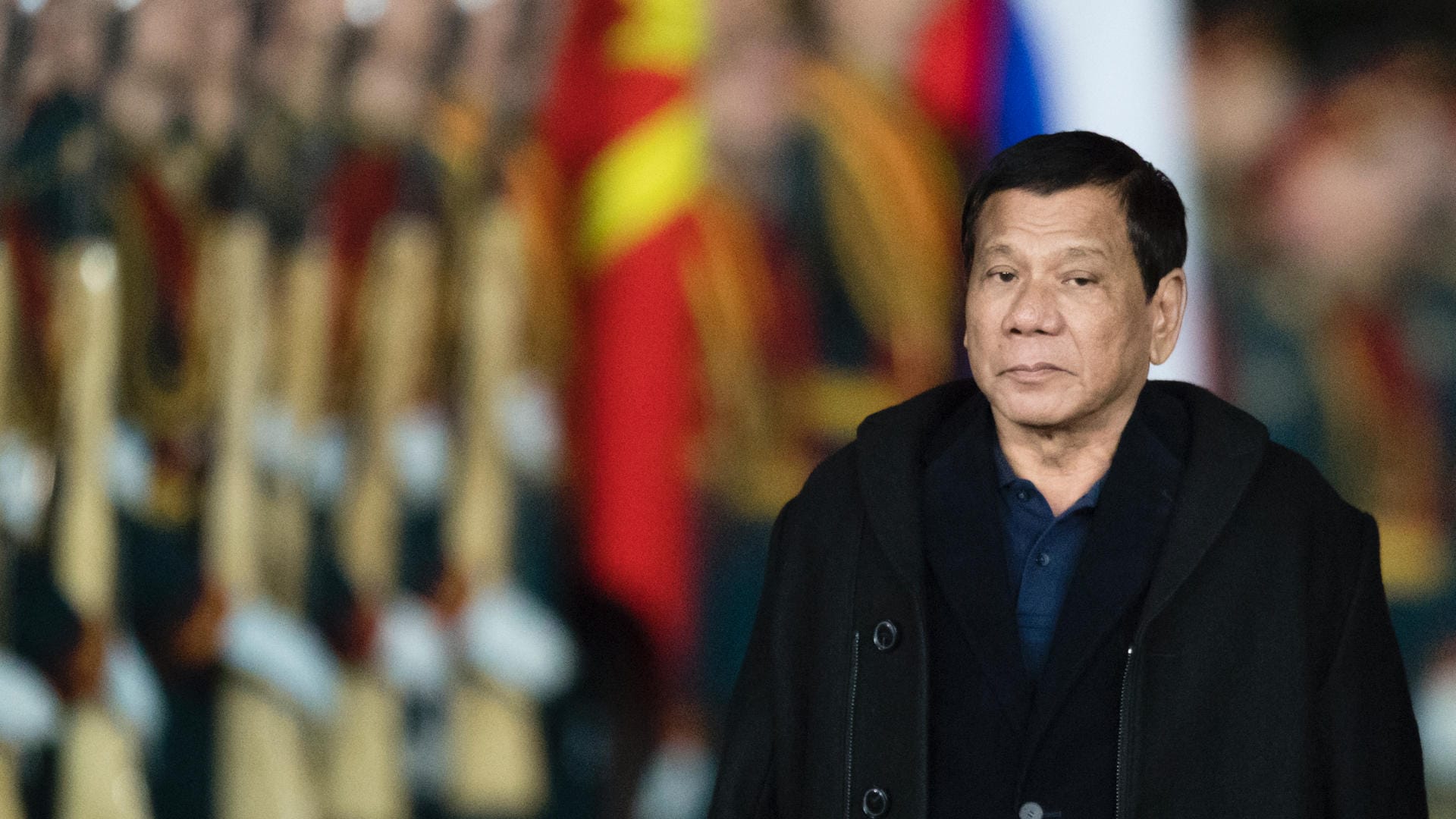 Der philippinische Präsident Rodrigo Duterte in Russland.