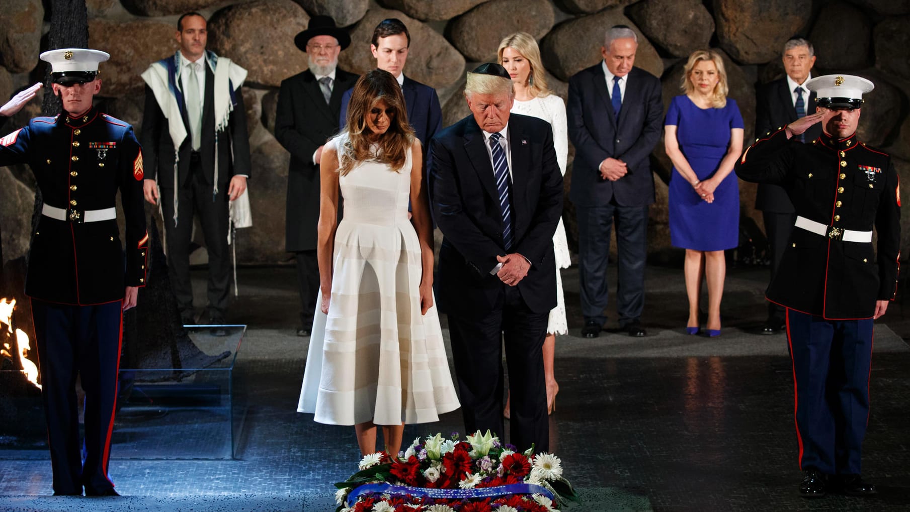 Trumps löst Eklat in Yad Vashem aus Trumps löst Eklat in Yad Vashem aus
