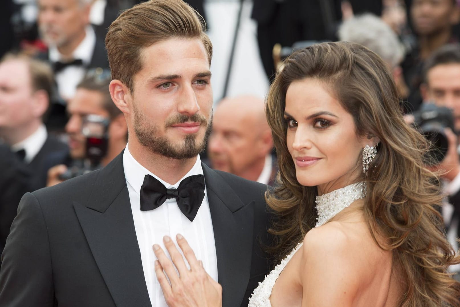 Kevin Trapp und Izabel Goulart haben sich in Paris kennengelernt.