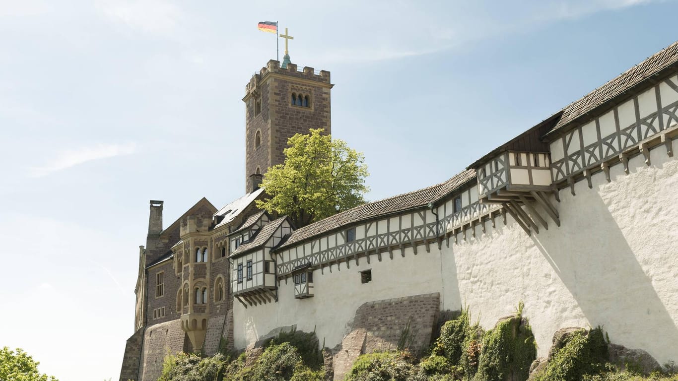 Die Wartburg in Eisenach ist eine der bedeutendsten Luther-Stätten in Deutschland