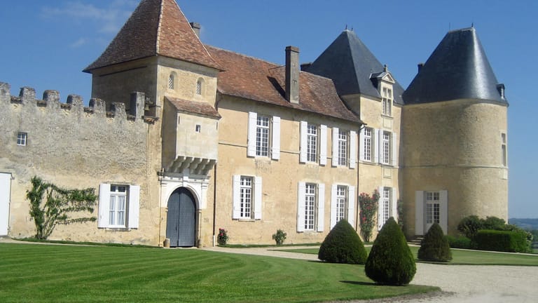 Château d'Yquem in der Bordeux-Region Sauternes