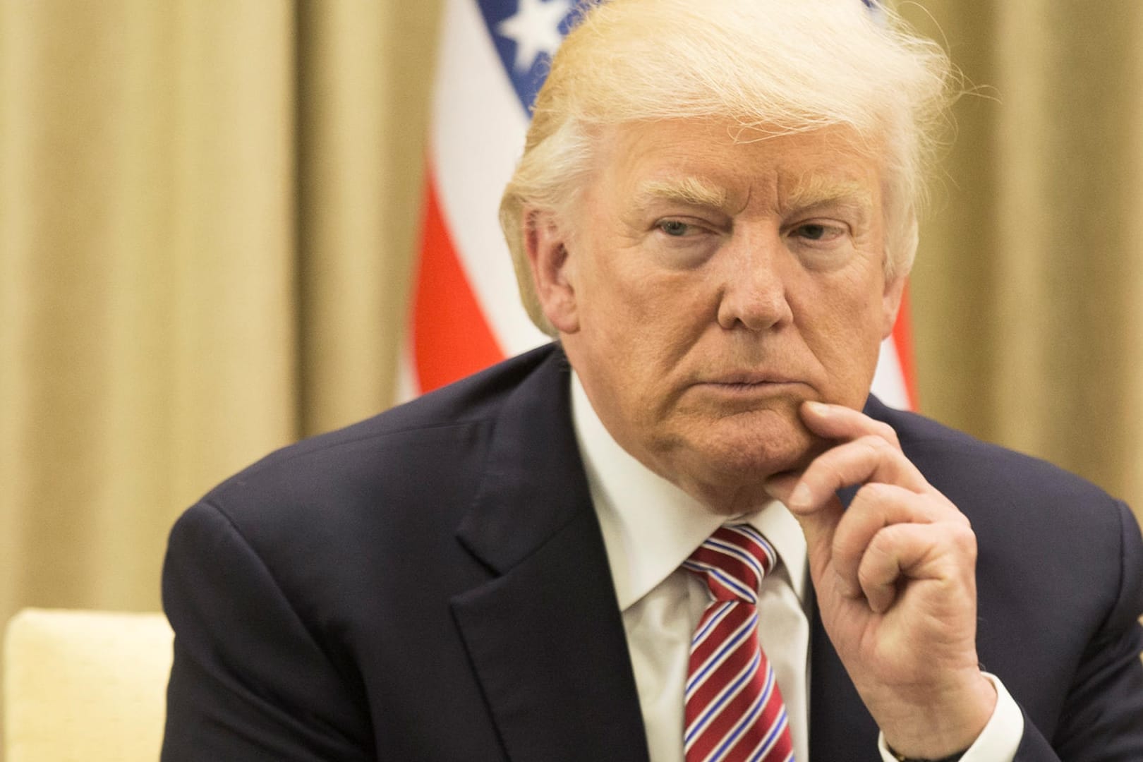 Mit großer Spannung wird Donald Trumps erster Auftritt bei der Nato erwartet.