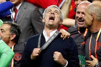 José Mourinho mit einer Gefühlsexplosion.