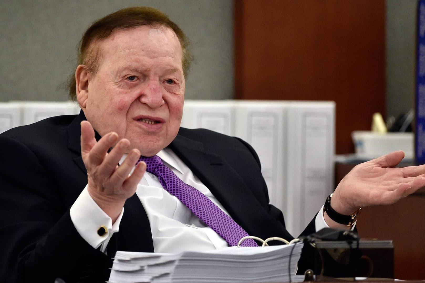 Netanjahus Vertrauter Sheldon Adelson wurde in Israel von der Polizei befragt (Symbolfoto)