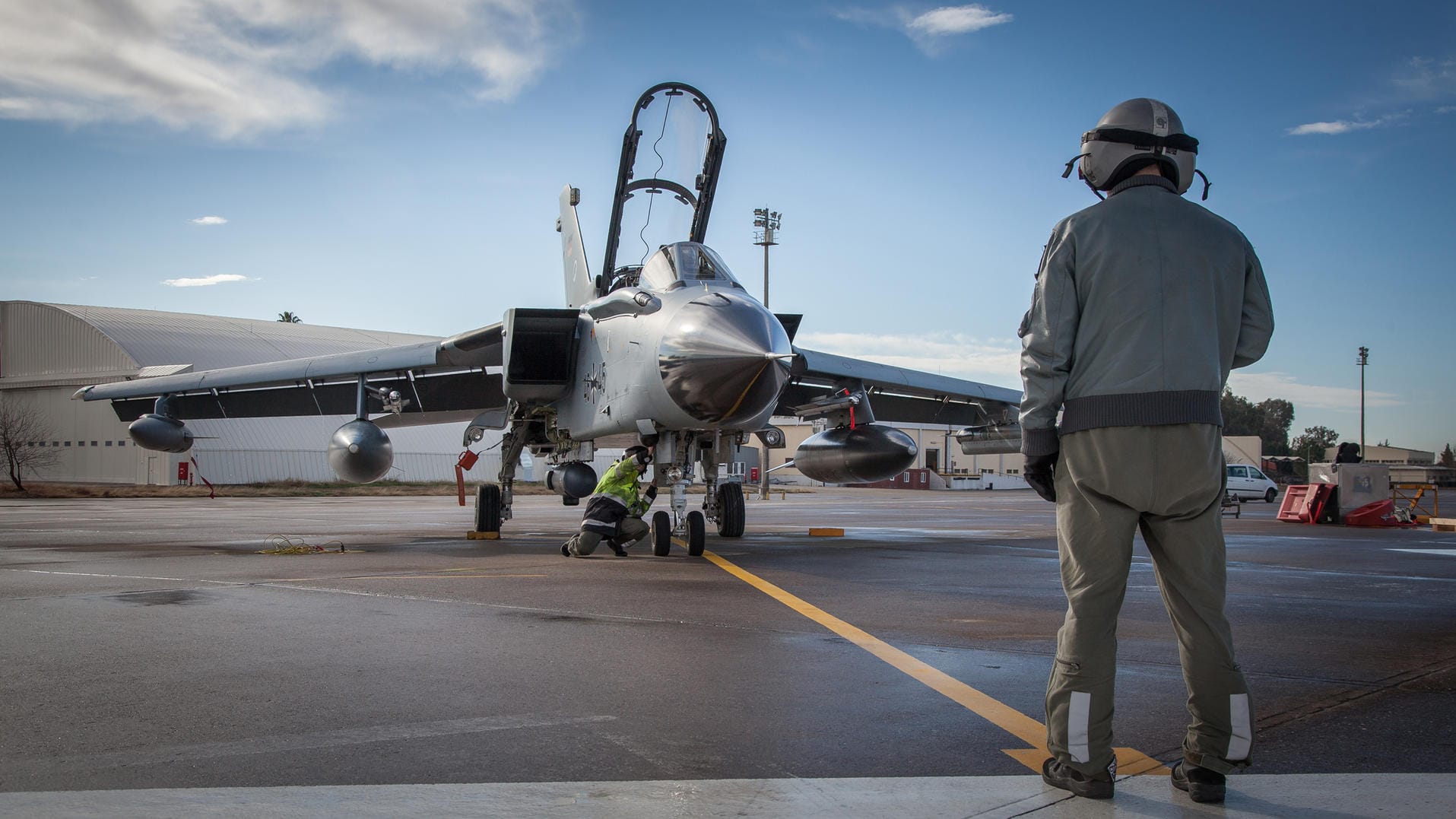Ein Bundeswehr-Tornado in Incirlik
