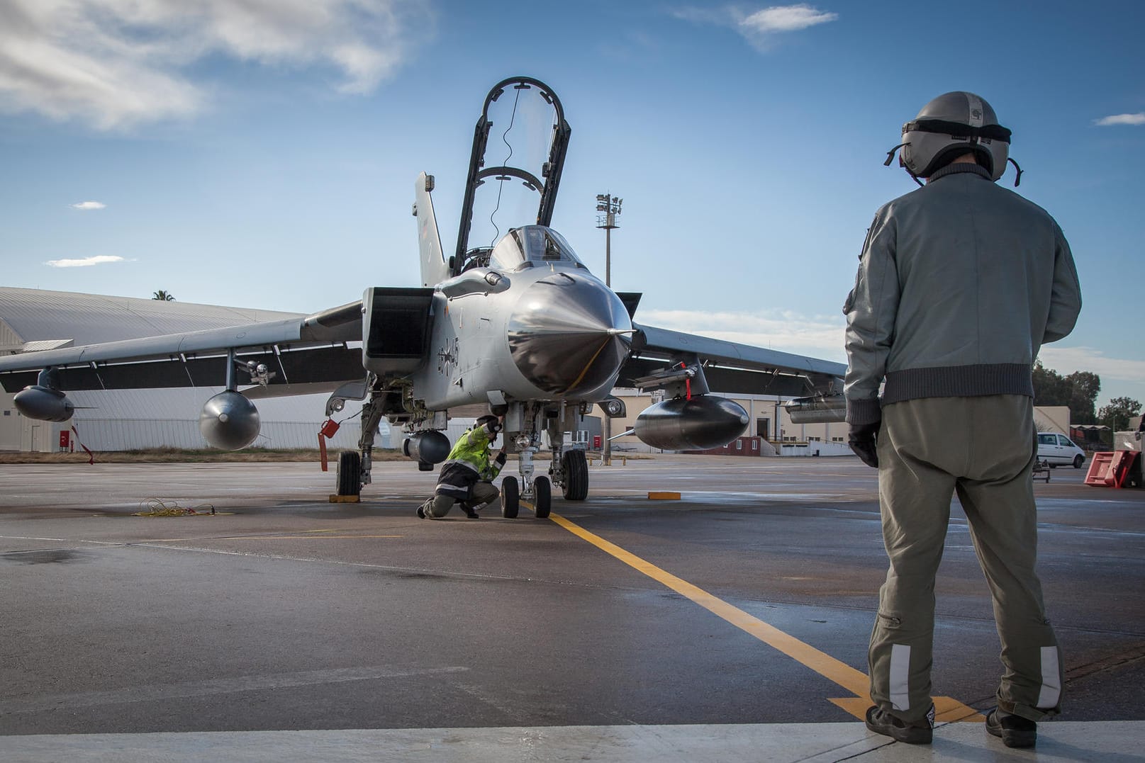 Ein Bundeswehr-Tornado in Incirlik