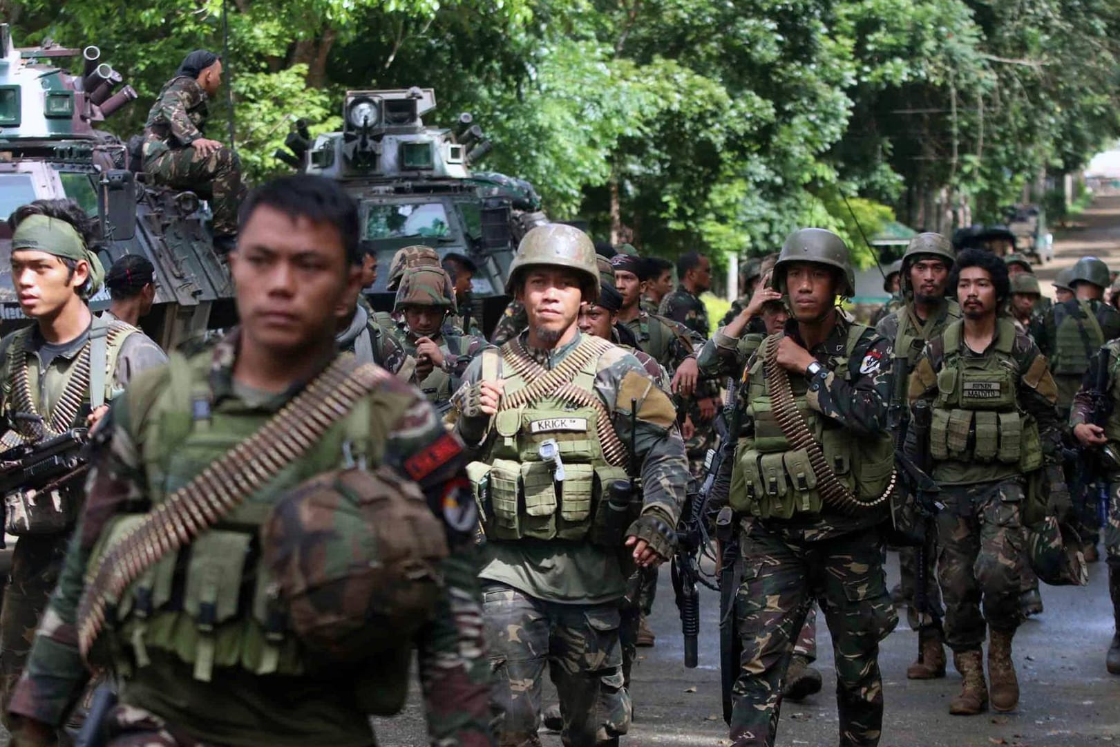 Staatschef Duterte verhängte das Kriegsrecht über die südliche Region Mindanao.